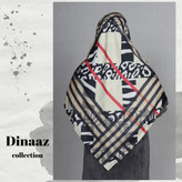 روسری طرح دار رنگی