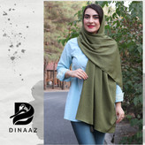 شال نخی پفکی منگوله دار